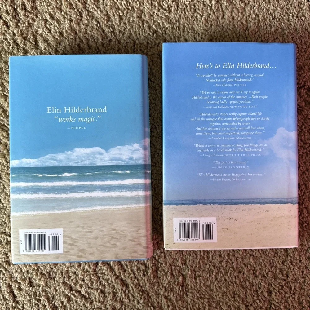 Elin Hilderbrand 2 Book Bundle -  The Rumor and Here's to Us